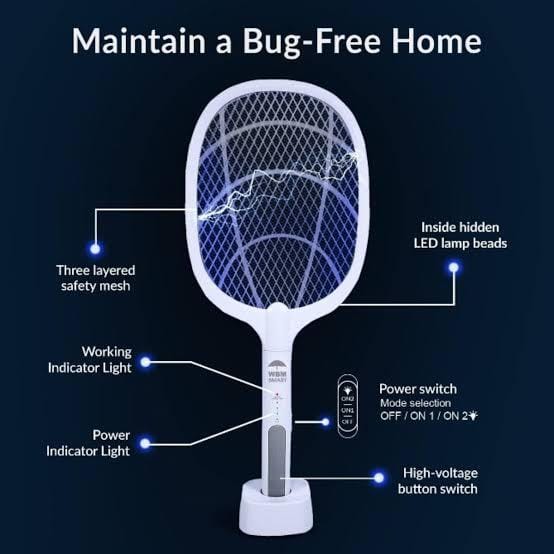 Rechargeable Mosquito Killer Racket