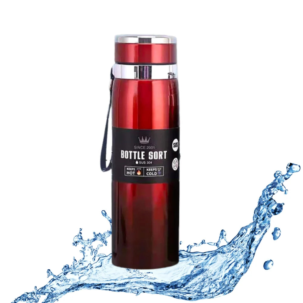 Water Bottle | Leakproof Stainless Steel Water Vacuum Flask 800ml