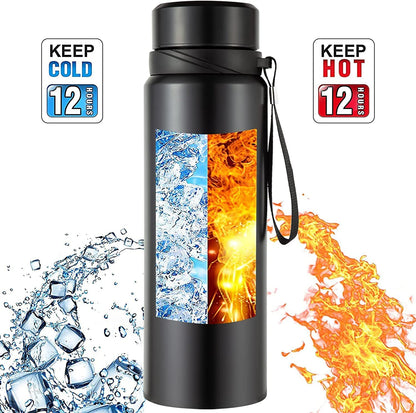 Water Bottle | Leakproof Stainless Steel Water Vacuum Flask 800ml