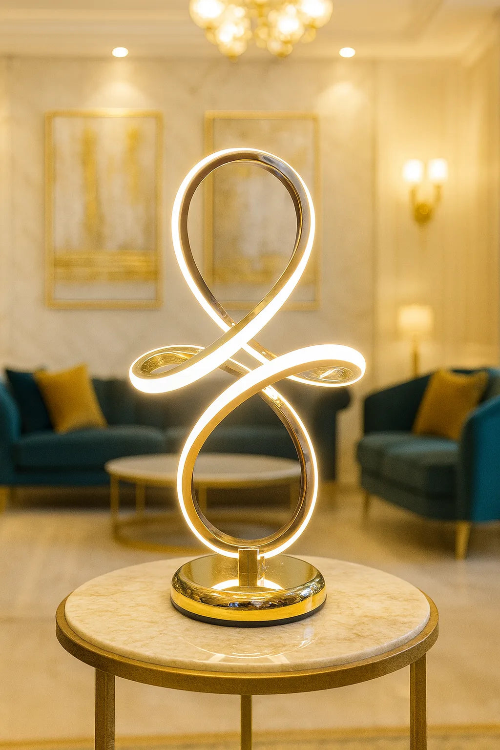 Infinity Glow Table Lamp (Pair)