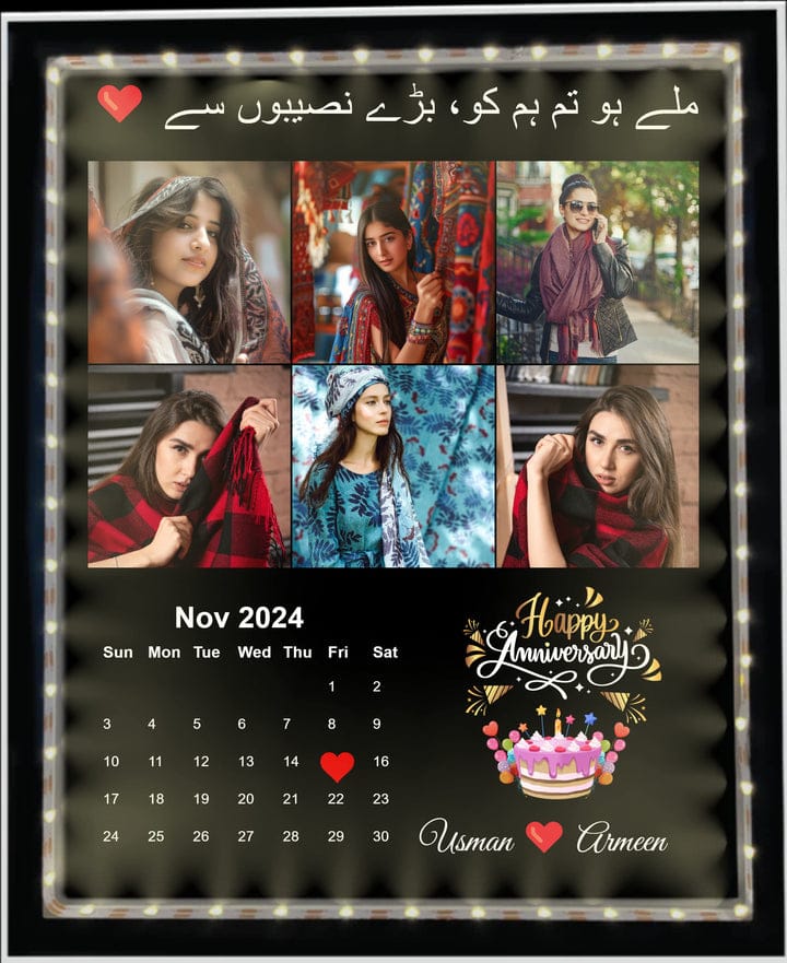 Birthday Gift LED Photo Frame