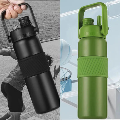 Insulated Water Bottle Travel Coffee Mug Stainless Steel Vacuum Flask Coffee Cups