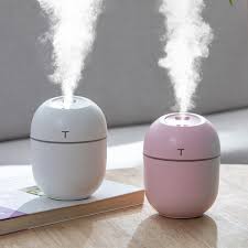 Desk Quiet Cool Humidifier – Mini USB Air Mist Maker