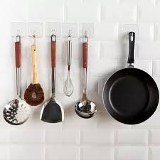 Kitchen Utensil Hanging Hook Rack
